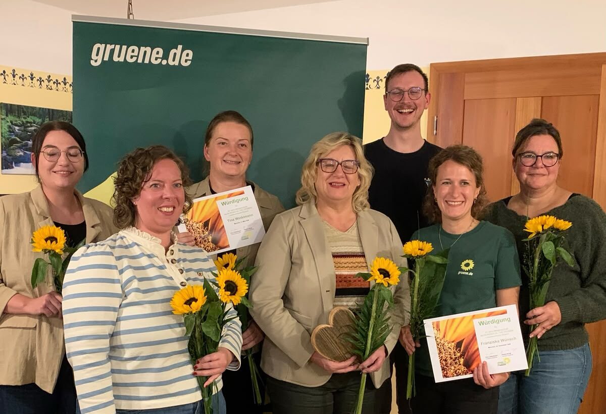 Geehrte bei der Kreisversammlung